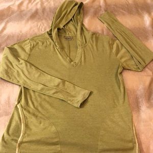 ATHLETA XL Green Hoodie Athletic Top